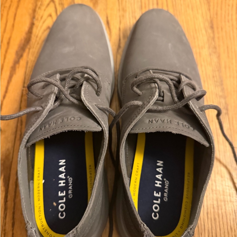 Cole Haan Men's Grand Gray Oxford Shoes size 11 NWOT - Picture 5 of 6